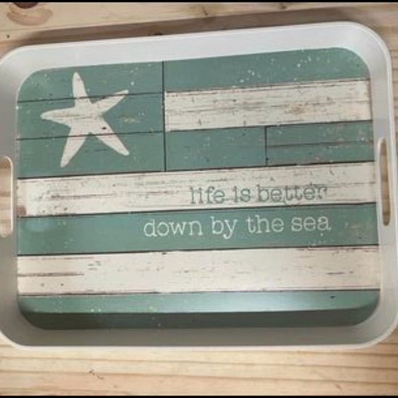 *Down By the Sea Decorative Tray - Picture 6 of 10